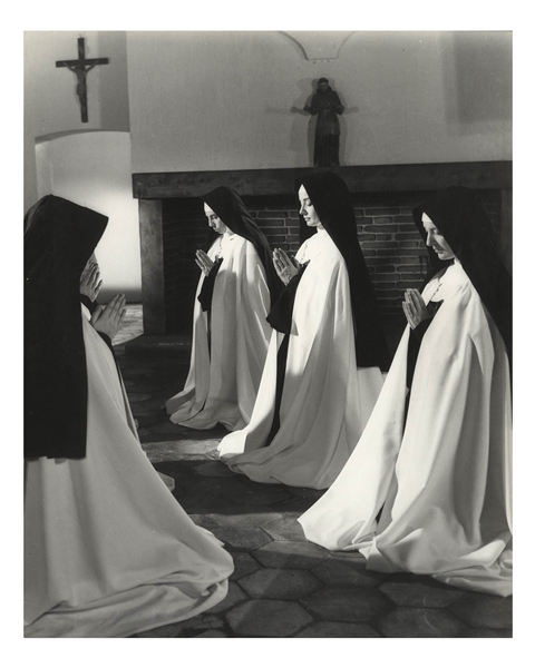 Audrey Hepburn's Personally Owned Photo From ''The Nun's Story'' -- Taken by Photographer Pierluigi Praturlon, Measuring 9.5'' x 11.75''